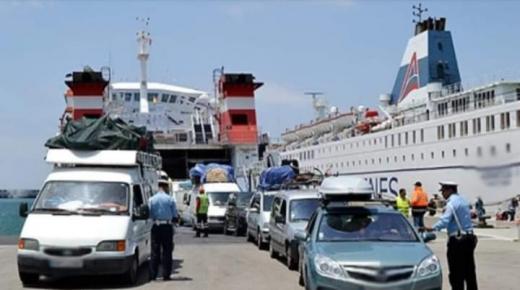 عملية مرحبا.. 760 ألف شخص عبروا من منياء طنجة المتوسط والعدد فاق مستويات 2019
