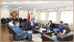 وزير الثقافة في لقاء عمل مع المدير التنفيذي لشركة UNIVERSAL MUSIC بالشرق الأوسط وشمال إفريقيا