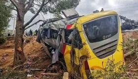 فاجعة بإقليم بني ملال انقلاب حافلة لنقل المسافرين و حصيلة ثقيلة في صفوف المصابين