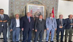 مسؤولي الوكالة الوطنية لتنمية الواحات في لقاء مع مدير البنك الإسلامي لشمال إفريقيا