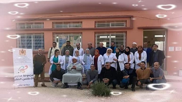 مؤسسات التعليم العمومي بجماعة تنالت بإقليم اشتوكة تستفيد من عروض البرنامج الوطني للارتقاء بمجال الصحة المدرسية