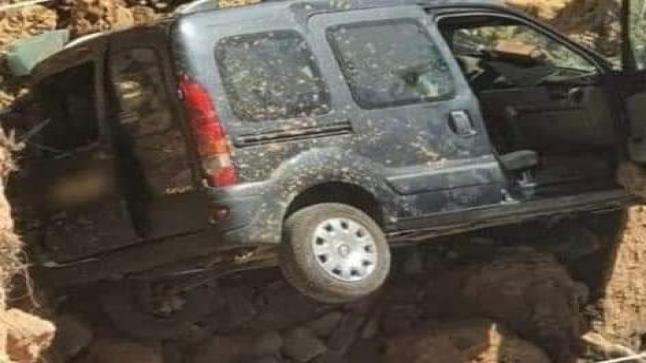 مصرع سائق وانقاد مرافقته في سقوط سيارة قرب الجرف الاصفر بالجديدة