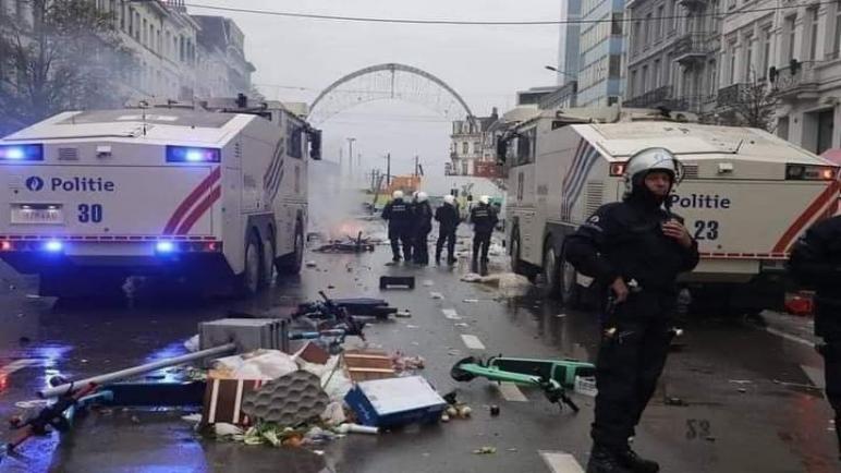 أحداث الشغب تغضب مسؤولين ببلجيكا وهولندا