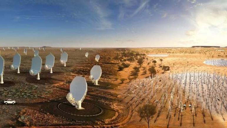 أستراليا.. انطلاق أعمال بناء أكبر مرصد لعلم الفلك الراديوي في العالم