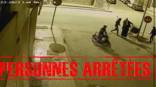 السرقة بالعنف تورط شخصين في البيضاء