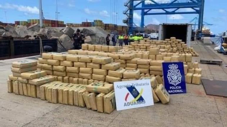السلطات البرتغالية تصادر 8.6 طن من المخدّرات قادمة من المغرب وتعتقل 8 أشخاص