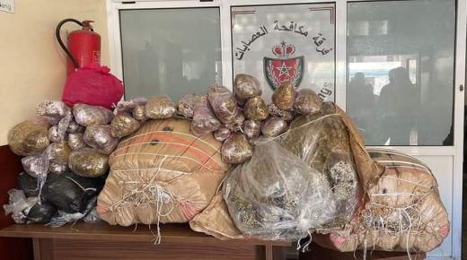 الشرطة القضائية تضع كمين لشخصين من دوي السوابق العدلية ضواحي أكادير