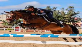 خيالة الأمن الوطني يتألقون في مسابقات القفز على الحواجز