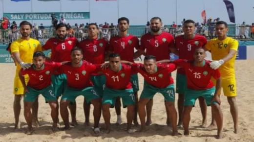 الكرة الشاطئية ..فوز ثالث للاسود على السعودية
