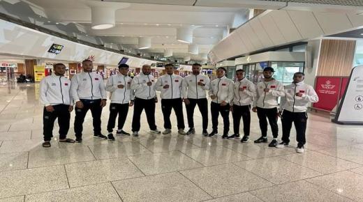 معسكر دولي إعدادي مشترك يجمع الفريق الوطني المغربي رجال، بمنتخبي أزباكستان والدانمارك