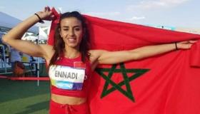 العداءة نورة النادي تتأهل إلى نصف نهائي 400 متر حواجز مونديال القوى