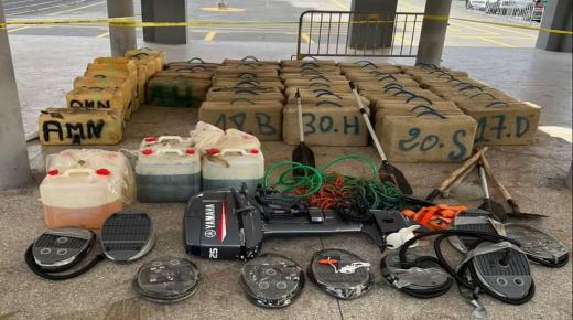 عناصر مكافحة العصابات تتمكن من إحباط محاولة التهريب الدولي بالبيضاء