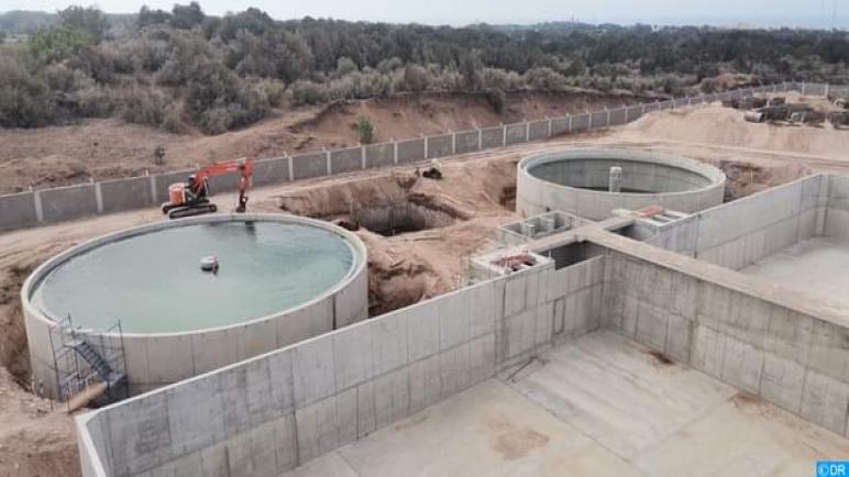 تقدم أشغال محطة معالجة المياه العادمة بأزمور
