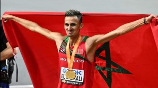 اختيار البقالي احسن ثاني افضل عداء افريقي لسنة 2023