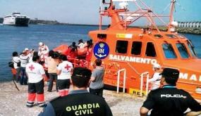 البحرية الإسبانية تنقذ قاربا على متنه 44 مهاجرا أبحروا من الحسيمة
