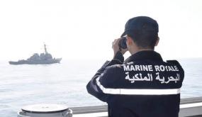 البحرية الملكية تقدم المساعدة لـ 65 مرشحا للهجرة غير النظامية