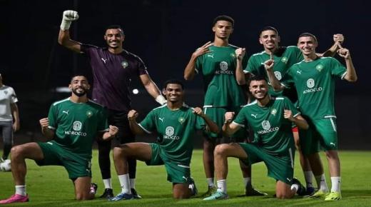 الأسود”يجرون أولى حصة تدريبية بعد التأهل