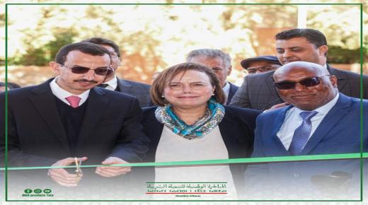 السيدة حيار تتفقد العديد من المشاريع الاجتماعية للقرب بإقليم طاطا