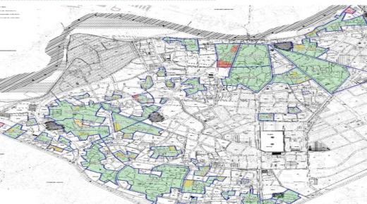 612 هكتار أو 95.3% من مساحة مناطق إعادة الهيكلة قابلة للترخيص فيها بجماعة أيت ملول