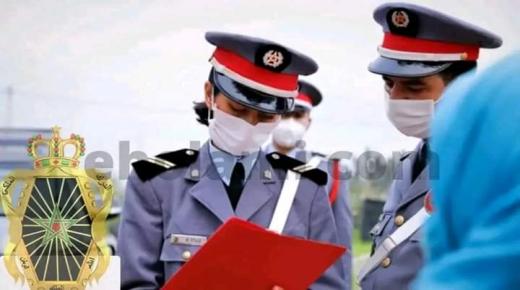 الدرك الملكي بلالة ميمونة ينجح في إيقاف عدد من الخارجين عن القانون