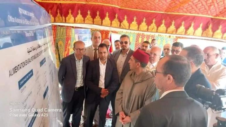 والي ولاية سوس ماسة في زيارة لمحطة معالجة المياه بإقليم اشتوكة ايت باها
