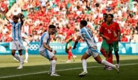 المنتخب المغربي الاولمبي يهزم نظيره الارجنتيني