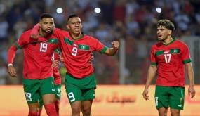 “المنتخب الوطني المغربي يحقق فوزًا كاسحًا على إفريقيا الوسطى بخماسية”