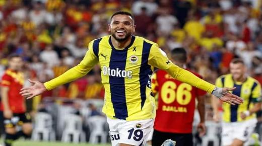 يوسف النصيري يسجل في الدوري التركي