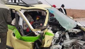 حادث سير مروع على الطريق الإقليمية 3612 يُخلف 15 مصابًا بينهم حالات حرجة