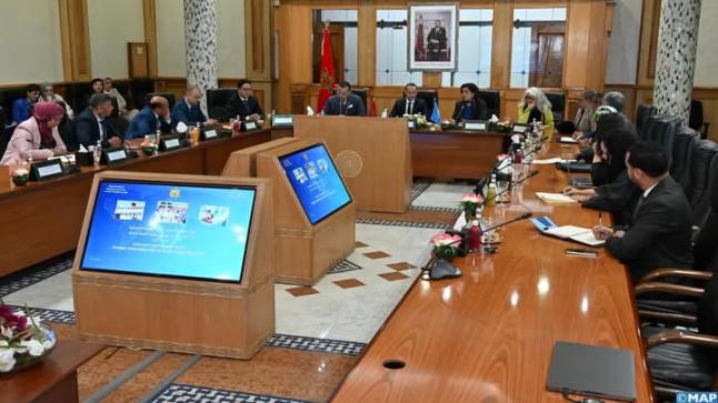وزير الصحة والحماية الاجتماعية يتباحث مع المديرة الإقليمية لمنظمة الصحة العالمية لشرق المتوسط