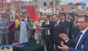 عامل إقليم القنيطرة يدشن مشروعين هامين بجماعة للاميمونة