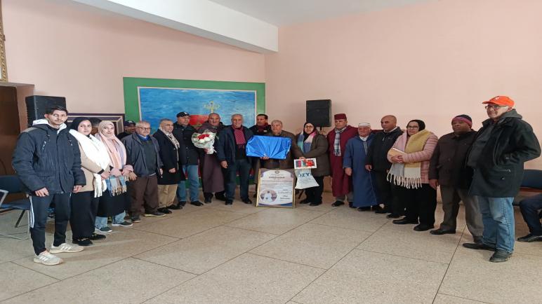 الصفاصيف.. تكريم الموظف عبد الغفور الموساوي اعترافا بأزيد من 34 سنة من العطاء