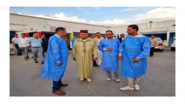 عامل إقليم الخميسات يتفقّد مصابي حادث تارميلات ويقف على ظروف التكفل الصحي