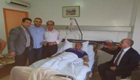 المكتب الجهوي للودادية الحسنية للقضاة بأكادير في زيارة السيد محمد حبشان وكيل الملك بمصحة تغزوت.