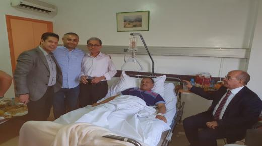 المكتب الجهوي للودادية الحسنية للقضاة بأكادير في زيارة السيد محمد حبشان وكيل الملك بمصحة تغزوت.