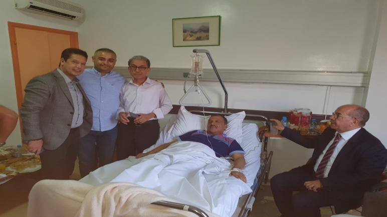 المكتب الجهوي للودادية الحسنية للقضاة بأكادير في زيارة السيد محمد حبشان وكيل الملك بمصحة تغزوت.