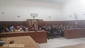 المكتب النقابي بابتدائية انزكان يجتمع ويناقش المستجدات الجديدة خاصة ما نتج بسبب فيروس كورونا.