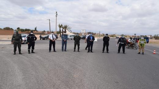 تارودانت :تعليمات حازمة لمختلف السدود القضائية المثبتة بمختلف الطرق الوطنية و الجهوية.