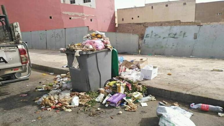 مشكل النظافة بمدينة سيدي بنور
