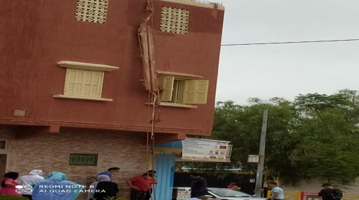 سقوط عامل صباغ بحي المسيرة بأيت ملول من أعلى منزل