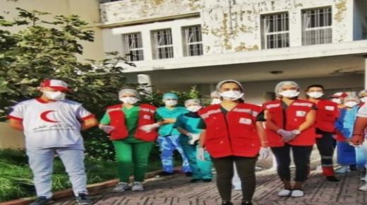 إصابة تسعة من أعضاء الهلال الأحمر بفيروس كورونا بطنجة