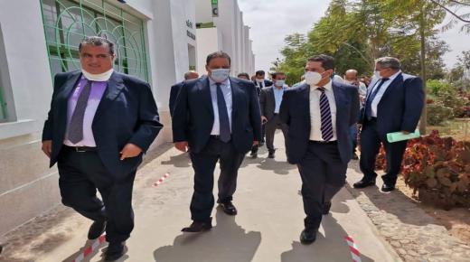بالصور | أمزازي يزور بعض المؤسسات التعليمية ويشرف علي تنصيب الرئيس الجديد لجامعة إبن زهر بأكادير