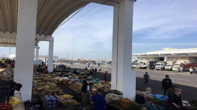افتتاح أكبر سوق الجملة بجهة طنجة الخاص بالخضر والفواكه بمدينة طنجة+فيديو