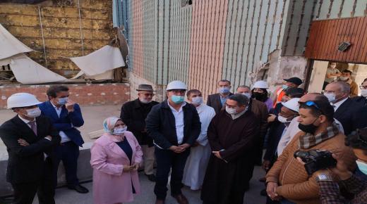 انطلاق أشغال مشروع إعادة تأهيل سينما صحراء بحي تالبرجت بأكادير