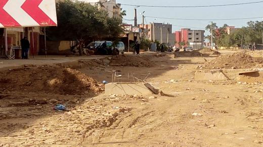 عدسة مشاهد بريس تنقل لكم بالصوت والصورة معاناة ساكنة الجماعة الترابية العونات بإقليم سيدي بنور