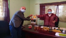 فريق فتح سيدي بنور لكرة القدم النسوية يقوم بزيارة ودية للمجلس الجماعي أولاد عمران