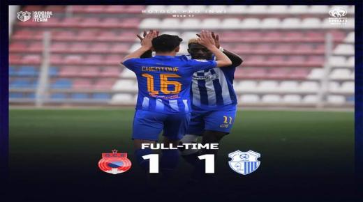 اتحاد طنجة يحرم أولمبيك آسفي من الفوز في الوقت بدل الضائع