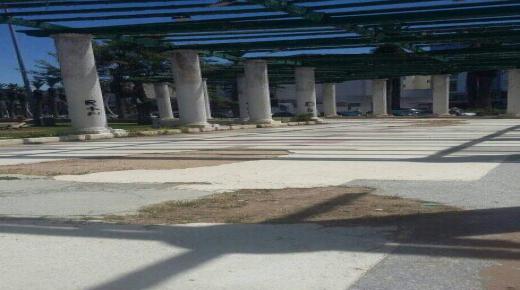 الحديقة العمومية محمد الخامس التاريخية بالعاصمة الدكالية أضحت خراب ومرتع للمتشردين