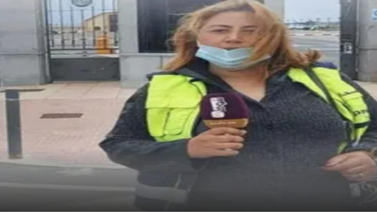 إعتقال الصحفية فاطمة الزهراء رجمي لحظة توجهها الى الجزيرة الخضراء
