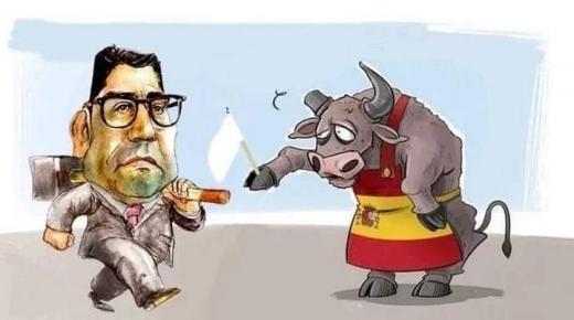 بوريطة خرج ليها نيشان: ويهدد بقطع العلاقات مع إسبانيا إذا غادر غالي كما دخل